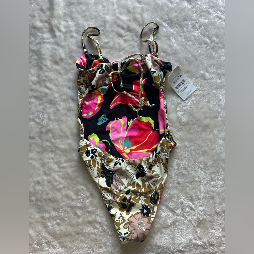 Reversible Floral One-Piece Swimsuit - Picture 3 of 13